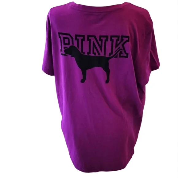 PINK Victoria's Secret | Tops | Victoria Secret Pink Short Sleeve T ...